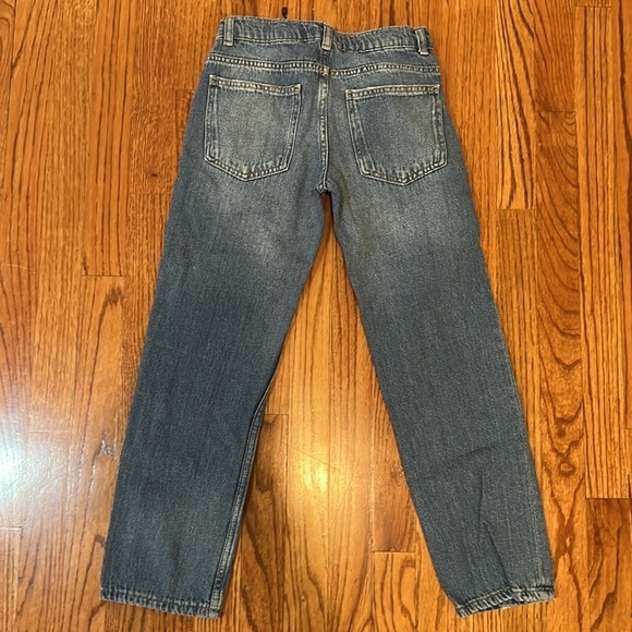 Zara Kids Blue Jeans Size 10 Adjustable in Waist straight Cut - Picture 4 of 6